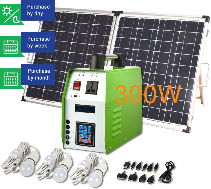 Pay as You Go Portable Solar Power System